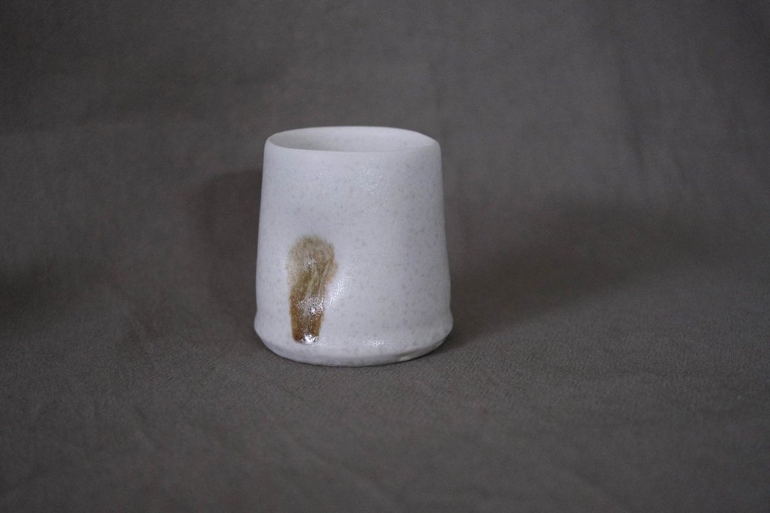 白釉野斑- 握杯、茶杯-2 - 茶具/茶杯 - 瓷 