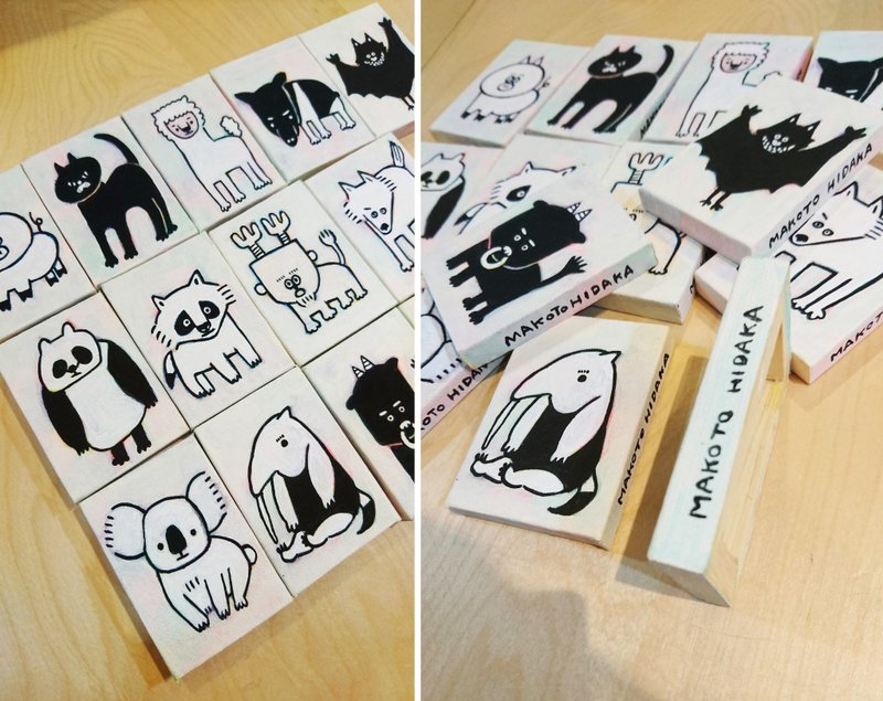 日本插画家Makoto Hidaka限量商品 - 原画 ( 非复制 )  ( 共13款 ) - 海报/装饰画/版画 - 其他材质 白色