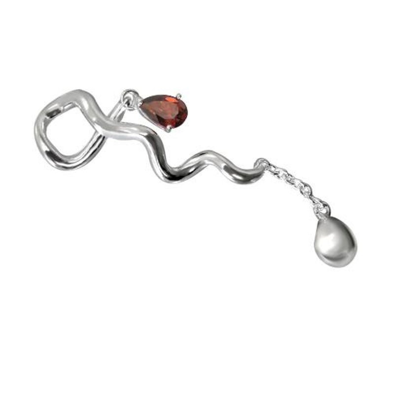 藏爱-舞动坠 - 项链 - 其他金属 灰色