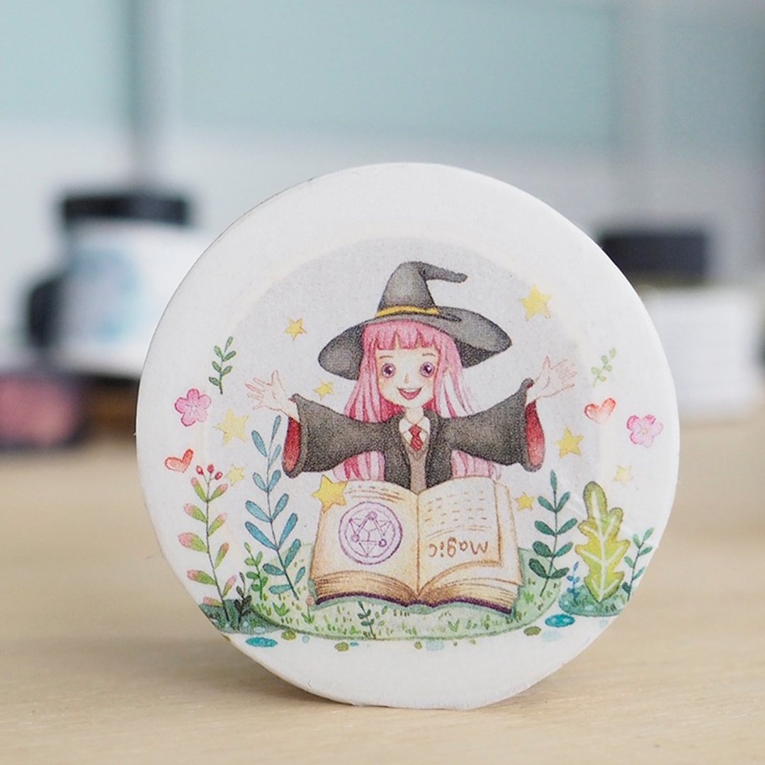 【药仙的手作杂货小铺】原创和纸胶带 - 魔法学院 - 纸胶带 - 纸 