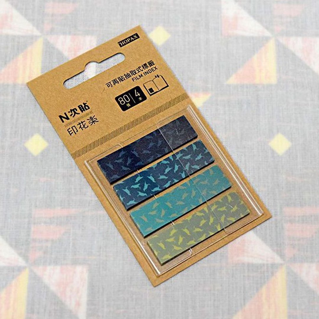 印花乐 x N次贴 抽取式标签/台湾八哥 - 便条纸/标签贴 - 塑料 