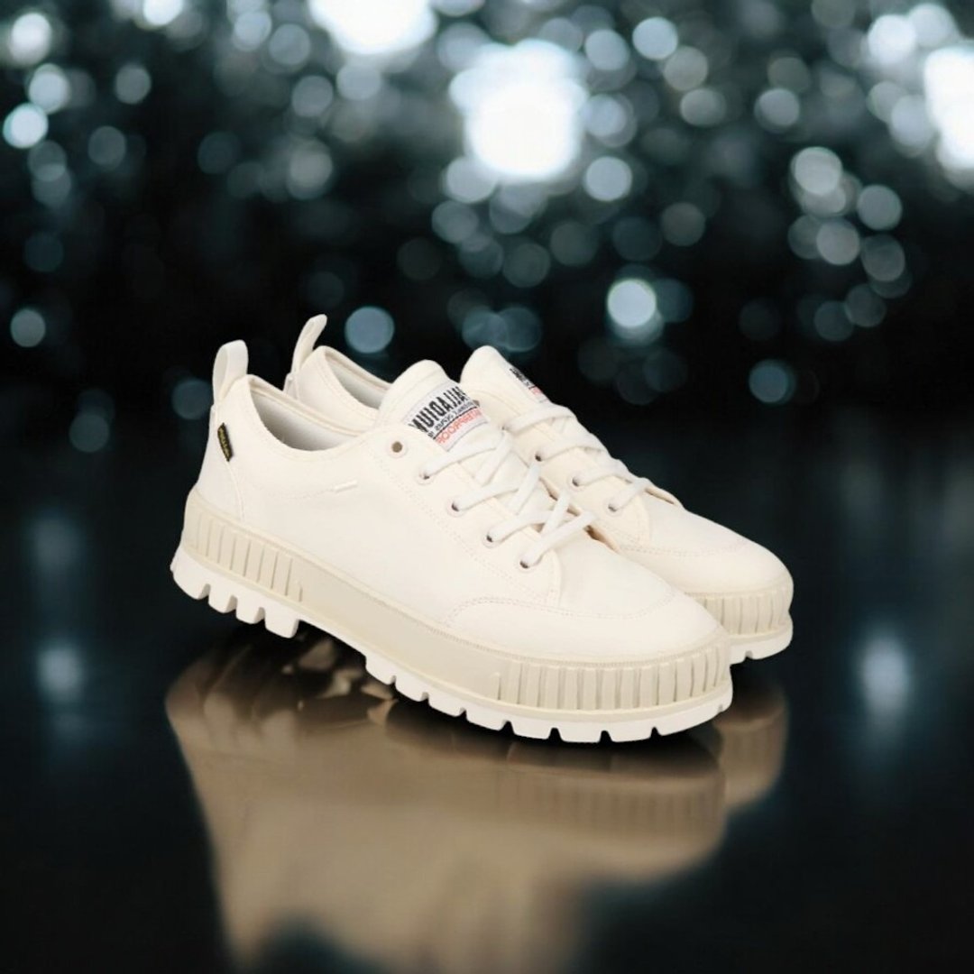 PALLADIUM PALLASHOCK LO WP+厚底巧克力低筒防水靴 74408-180 - 雨鞋/雨靴 - 其他材质 