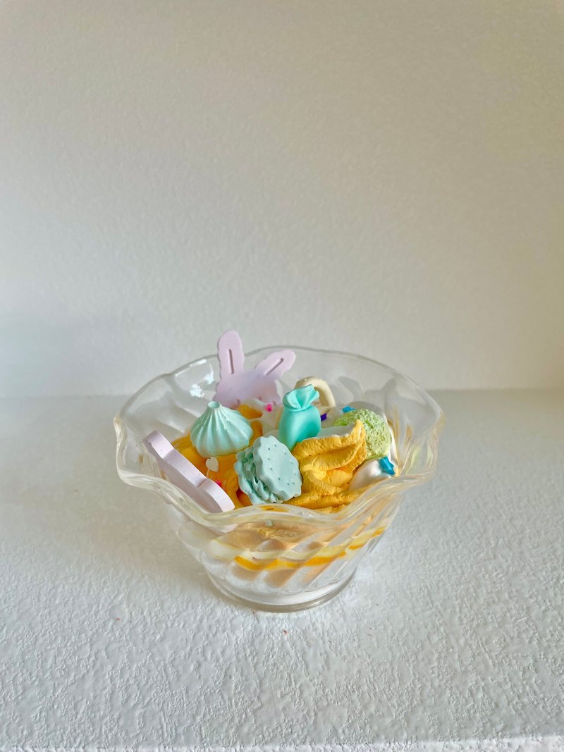 【烘培石膏】芒果优格扩香石 - 香薰/精油/线香 - 其他材质 