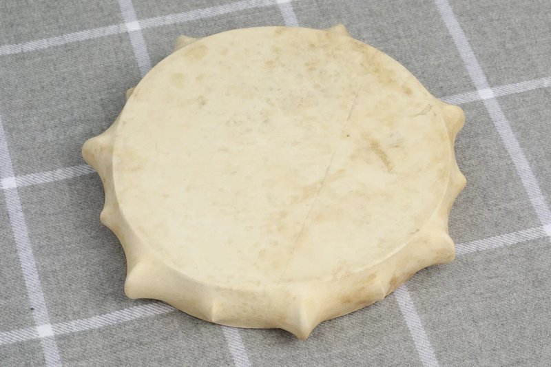 Tribal Shamanic Frame Drum/Viking Shaman Gothic Drum Original Handmade Gift - 吉他/乐器 - 其他材质 黄色