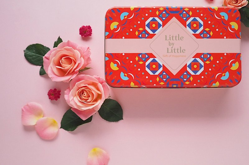 【NEW】法式手工杏仁瓦片-双拼 (肉松/可可) - 手工饼干 - 新鲜食材 咖啡色