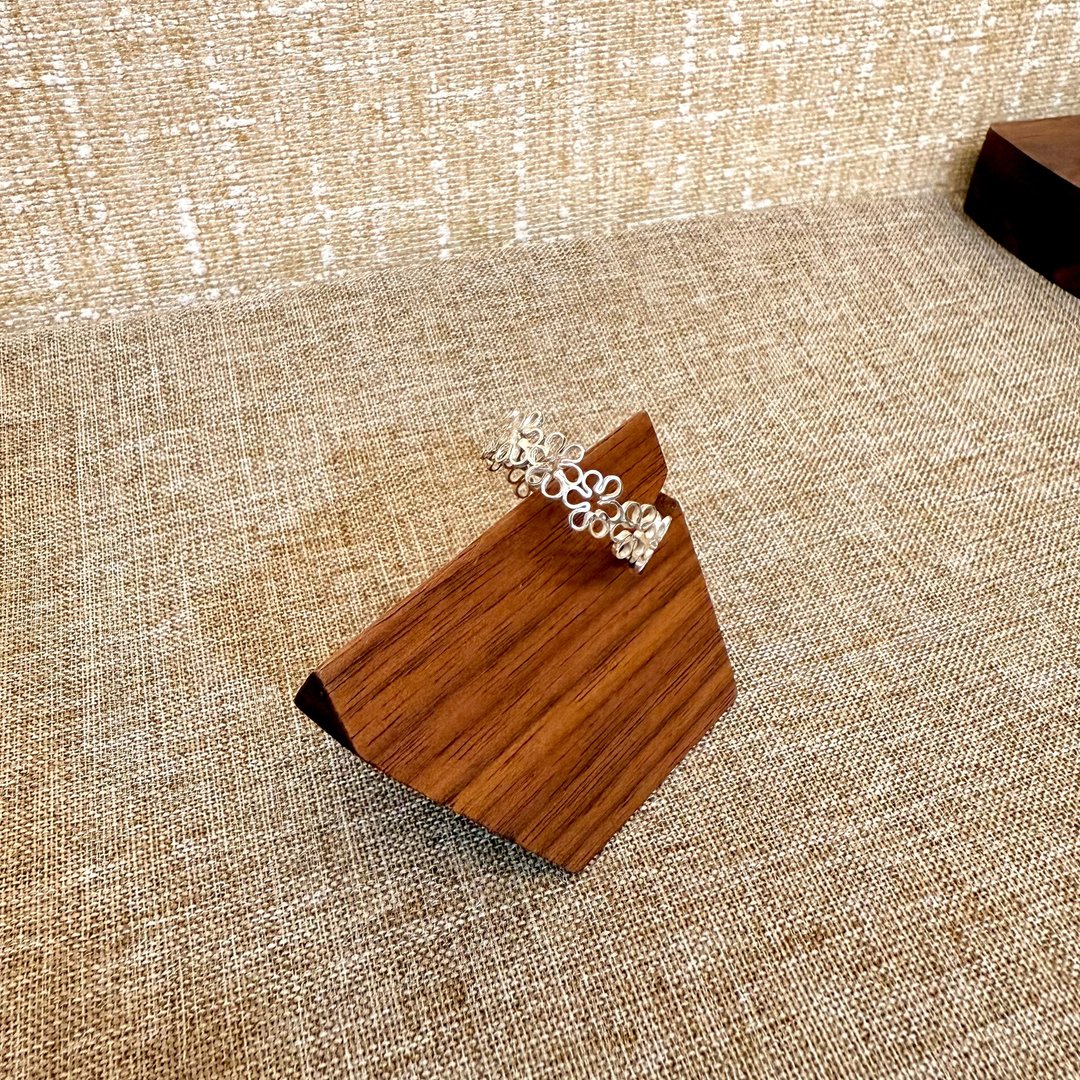 The Lover Crowned | FILIGREE | 花圈戒指 | 925纯银 - 戒指 - 纯银 银色