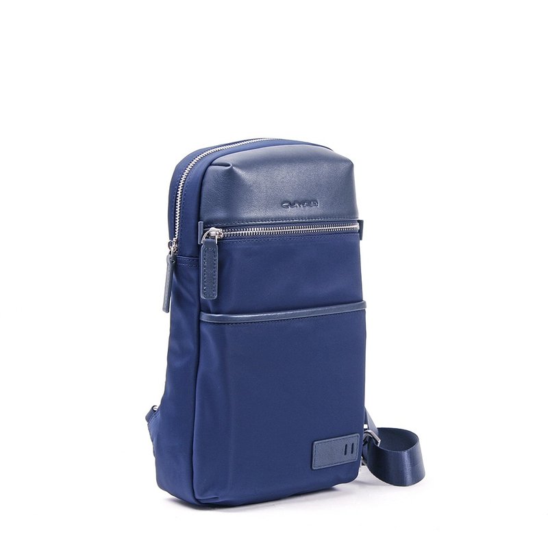CUMAR 真皮/包包/ SPIRIT 胸包 / SPIRIT CHEST BAG - 侧背包/斜挎包 - 真皮 蓝色