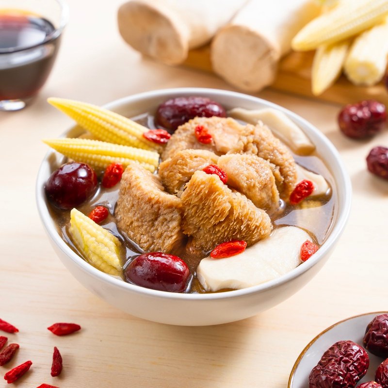 十全药膳猴头菇炖汤300G-蛋素 - 料理包 - 新鲜食材 