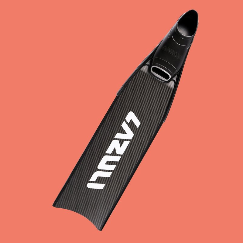 LAZULI Bonito 碳纤维竞赛款短蛙板 雅致白 含脚套 - 运动/健身用品 - 防水材质 黑色