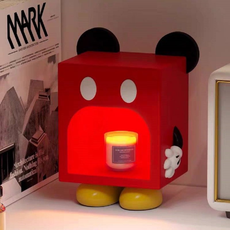 STARRY 香氛融蜡灯 -Mickey米奇香氛灯/可定时可调光款/小夜灯 - 灯具/灯饰 - 其他金属 