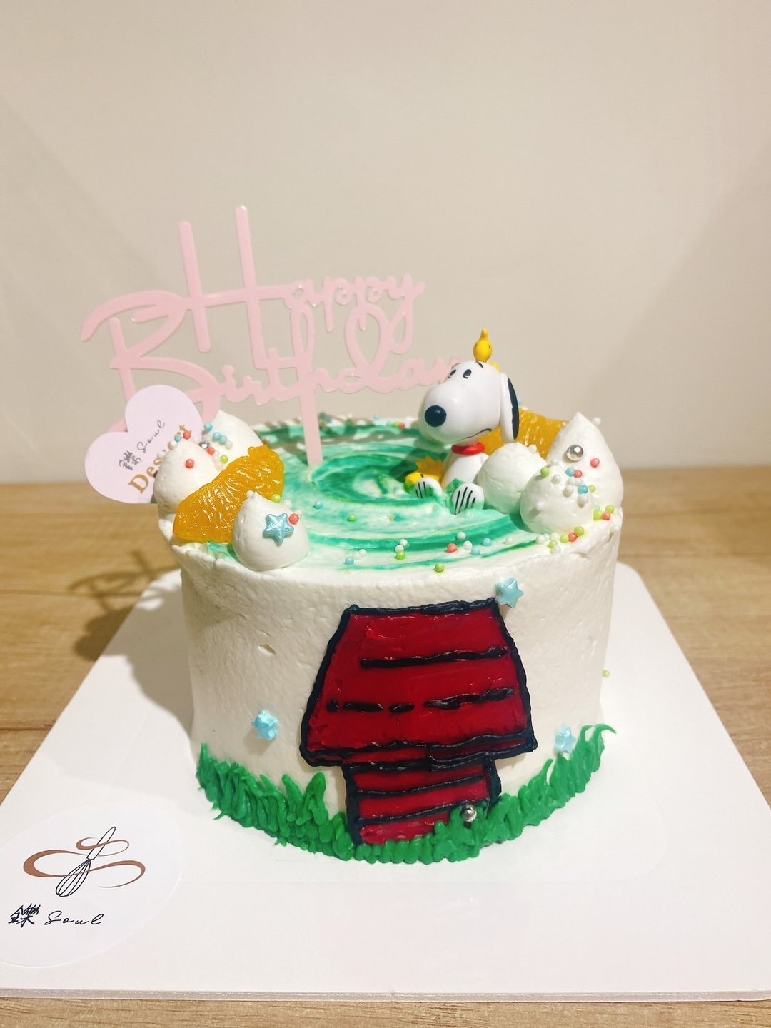 限自取 定制化 定制化蛋糕 生日蛋糕 铄甜点 史努比蛋糕 snoopy - 蛋糕/甜点 - 新鲜食材 