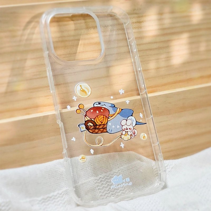 联名 Missing Mix 小魟狗编织美食组 防摔手机壳 MMAA02 - 手机壳/手机套 - 硅胶 多色