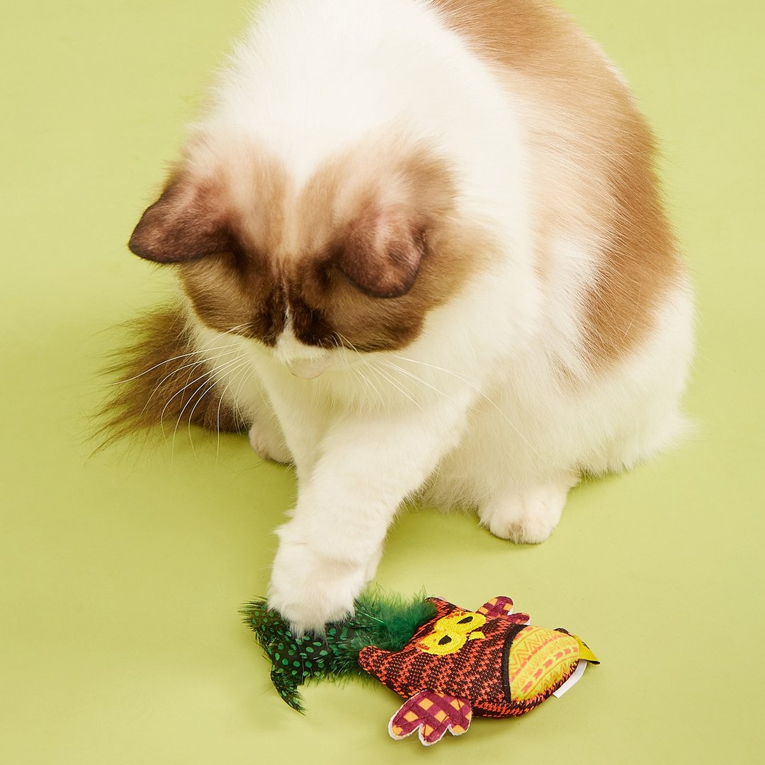 【猫玩具】Petsville派思维 情绪小鸟猫薄荷玩具(3款) - 玩具 - 玩具 - 聚酯纤维 