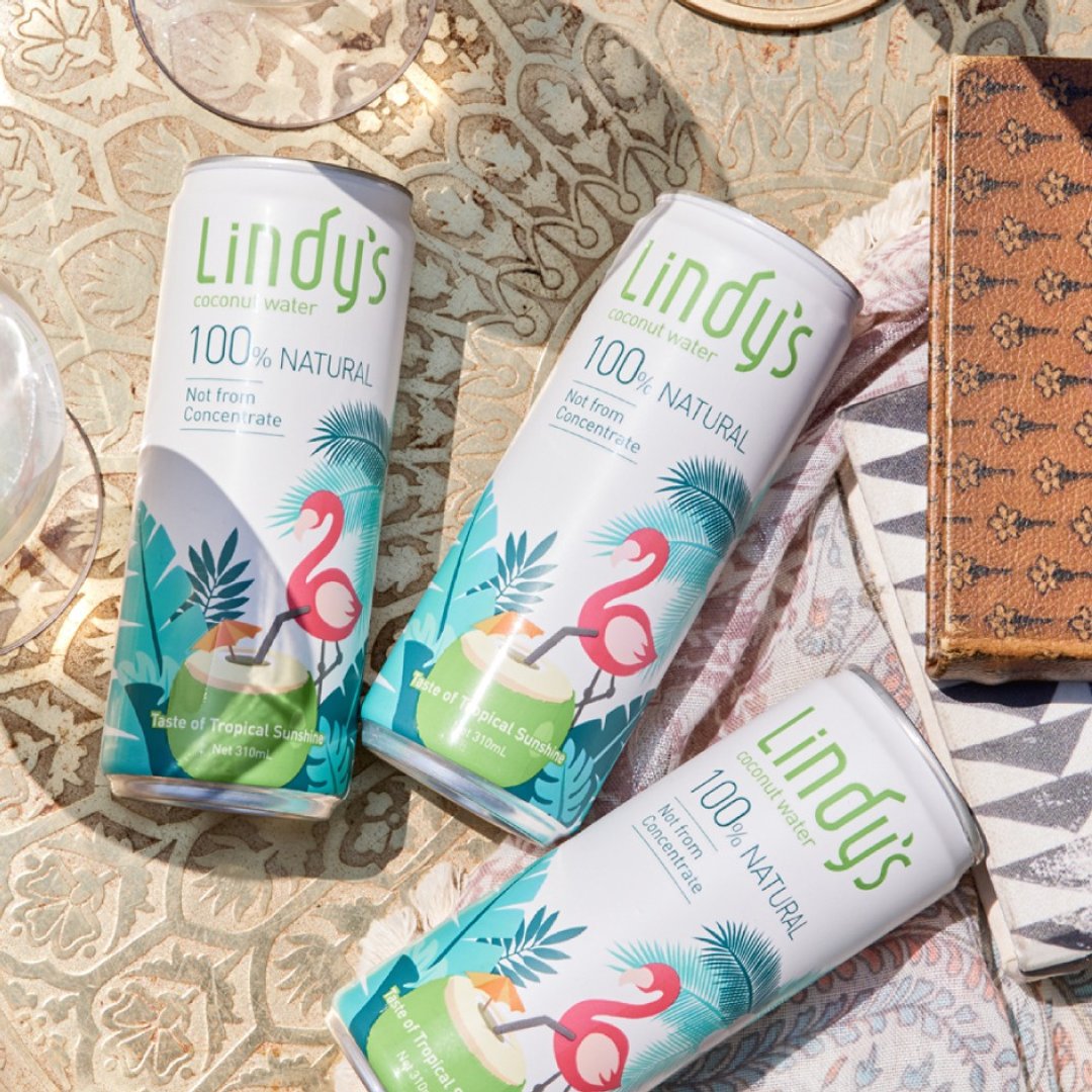 【2箱2300元】泰国 Lindy's 100% 纯天然 原味椰子水 310ml - 健康/养生 - 其他材质 