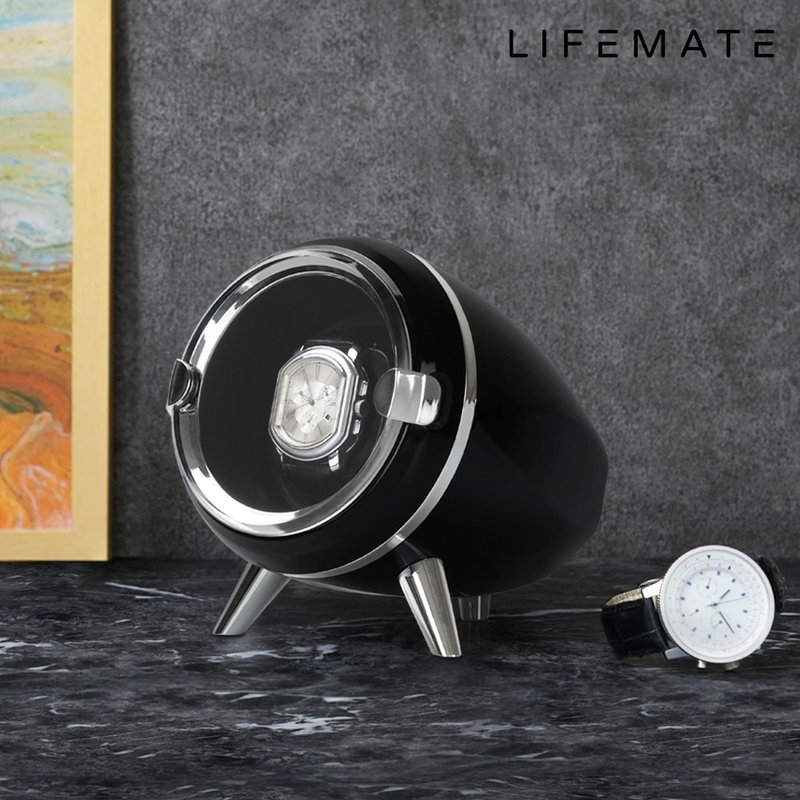 【LIFEMATE】Jebely | 机械手表自动上链盒 JBW090 - 男表/中性表 - 塑料 黑色
