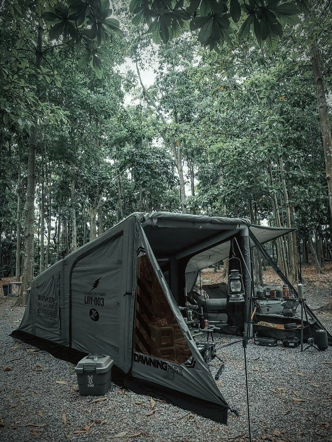 Bunker Tent 充气帐 (Green) - 露营用品 - 防水材质 绿色