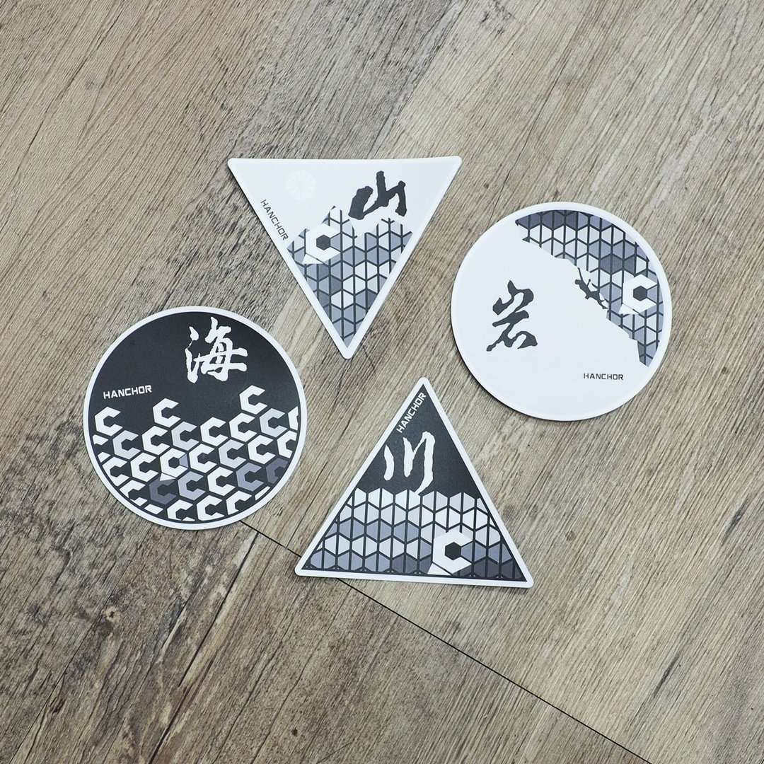山岩川海防水户外贴纸 - 贴纸 - 防水材质 
