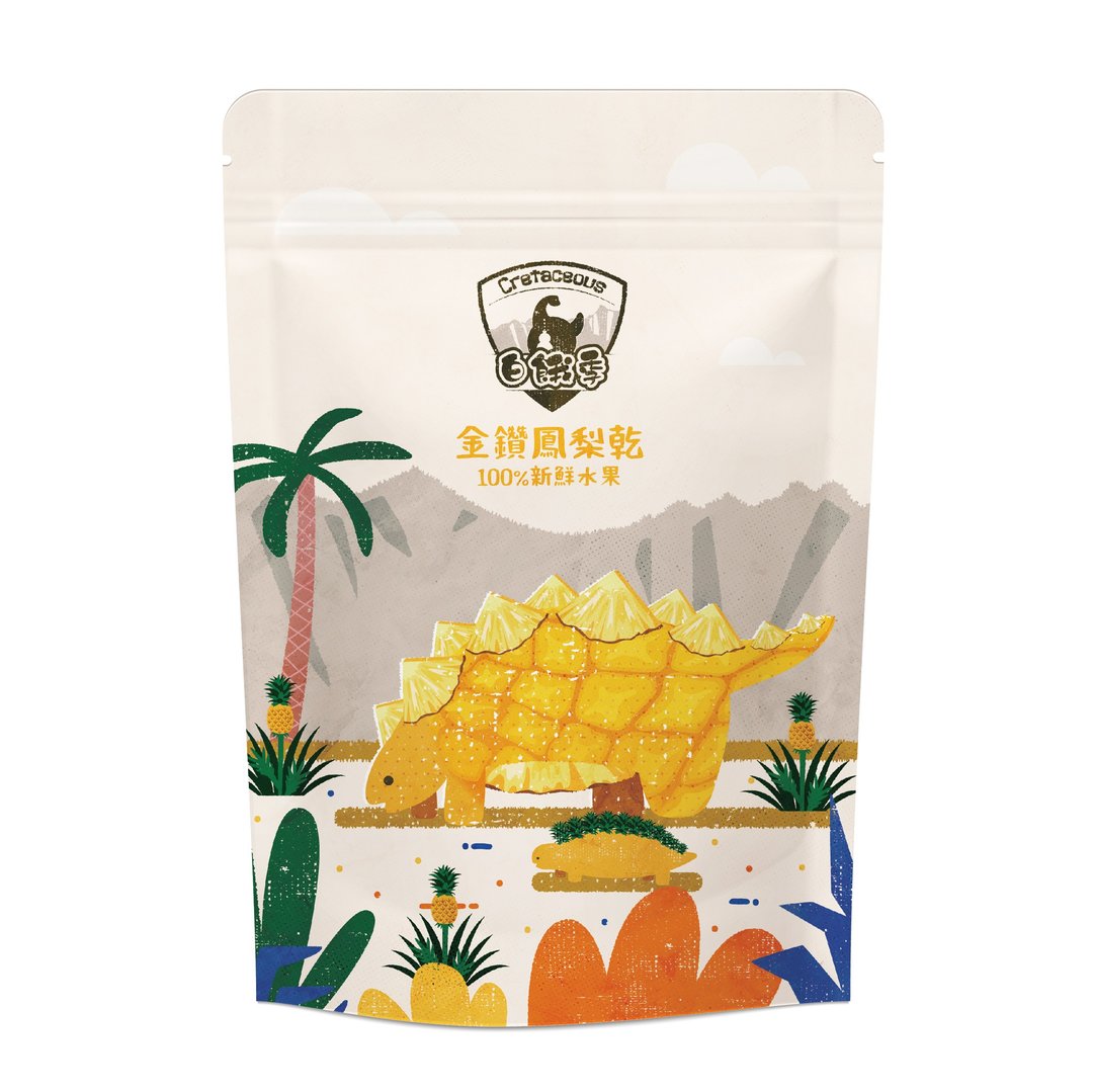 白饿季-100%天然凤梨干 - 水果干 - 其他材质 