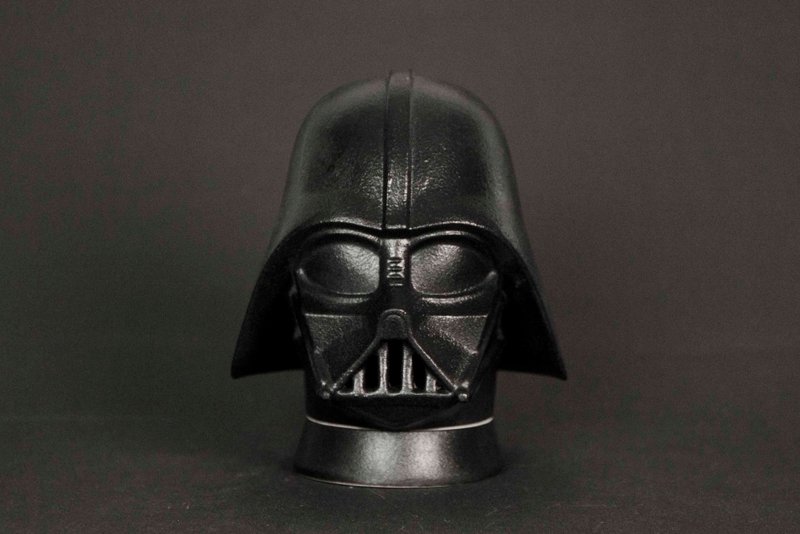 黑武士陶瓷线香组 - 香薰/精油/线香 - 瓷 黑色