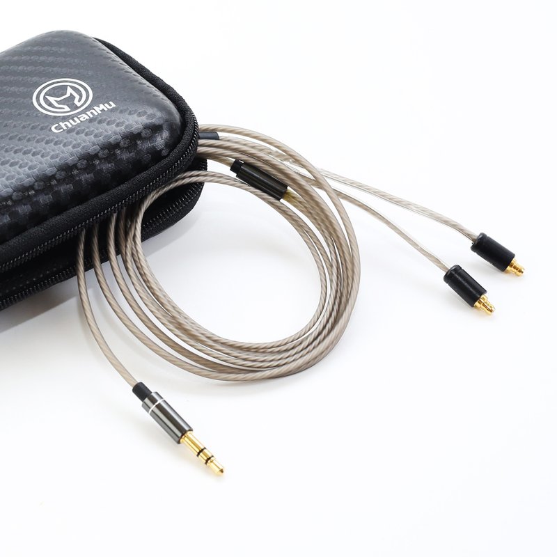 川木 耳机升级线 IE100 IE400 IE500【M26】4股镀银线 耳机线 - 手机配件 - 其他材质 