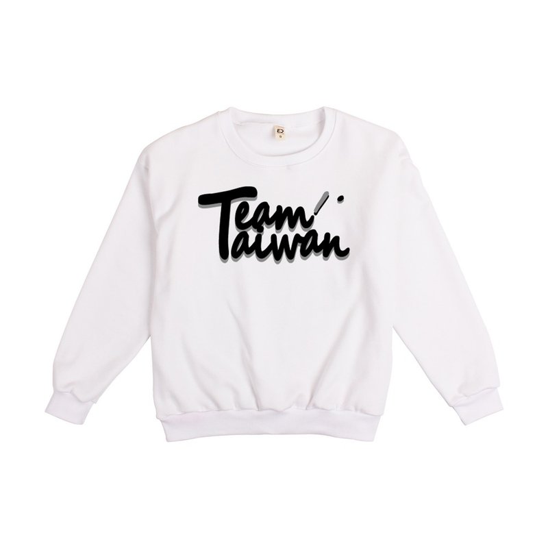 Team Taiwan D 款  大学 T/男上衣/女上衣/中性 T/刷毛上衣 - 男装上衣/T 恤 - 棉．麻 灰色