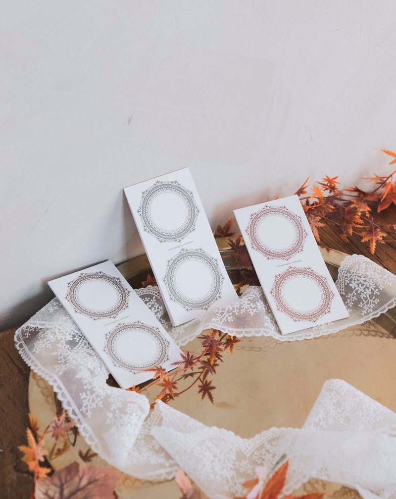 花园记忆 - 便条纸/标签贴 - 纸 