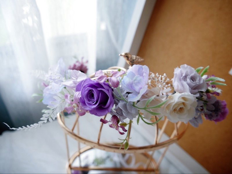 头花冠 头花环 - 干燥花/捧花 - 植物．花 