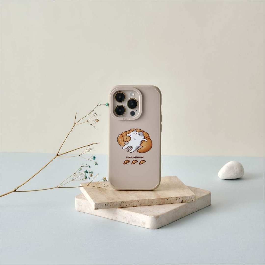 欧吉喵NEKO OJIMEOW懒洋洋可颂峡谷强悍MagSafe iPhone手机壳 - 手机壳/手机套 - 硅胶 多色