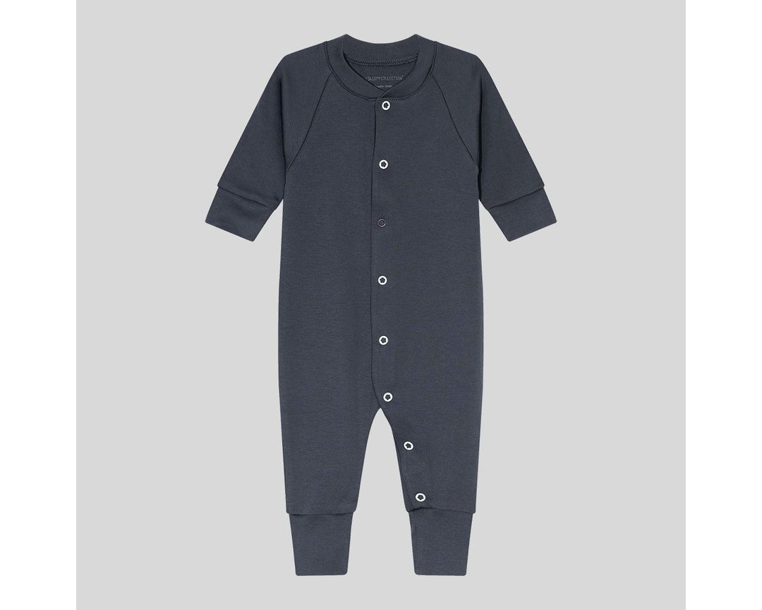 The Sleepy Collection - 宝宝连身匹马棉家居服/睡衣 - Blue - 包屁衣/连体衣 - 棉 