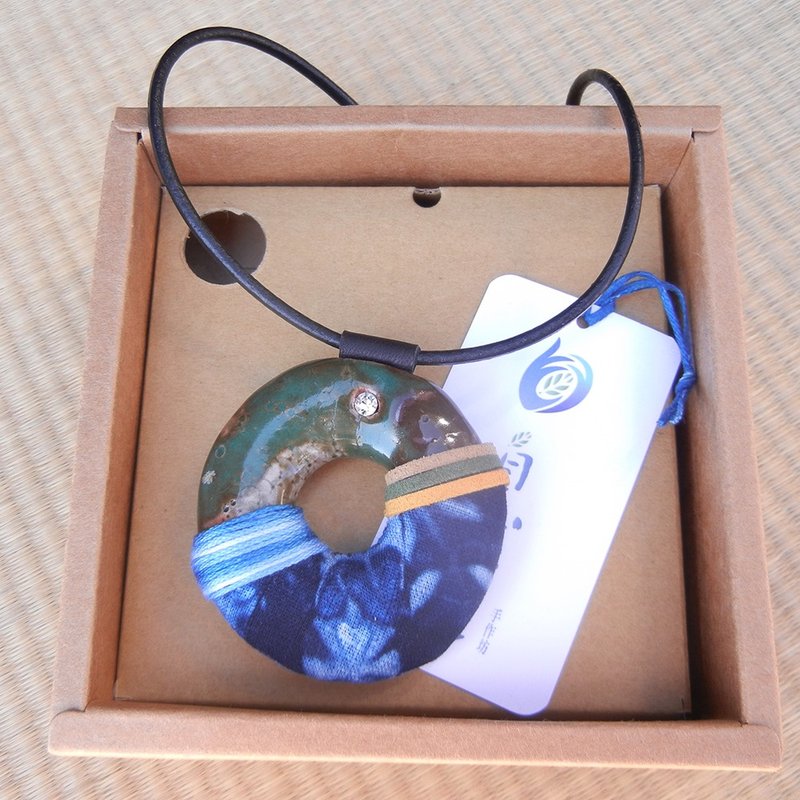 染饰  染与陶的交织乐章 // 项链 - 项链 - 陶 