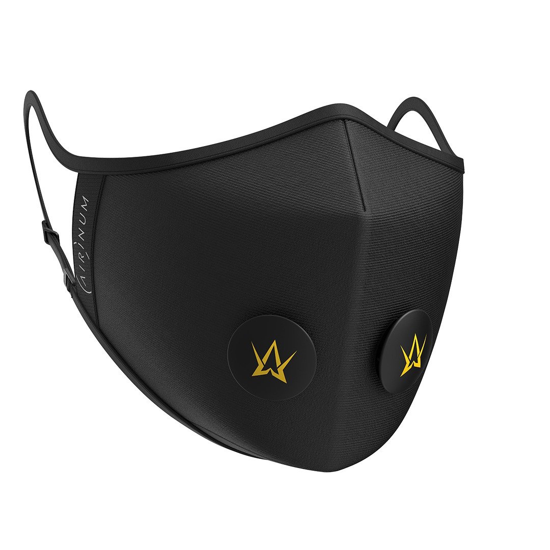 Airinum Urban Air Mask 2.0 Alan Walker 联名款口罩 - 玛瑙黑 - 口罩 - 其他材质 黑色