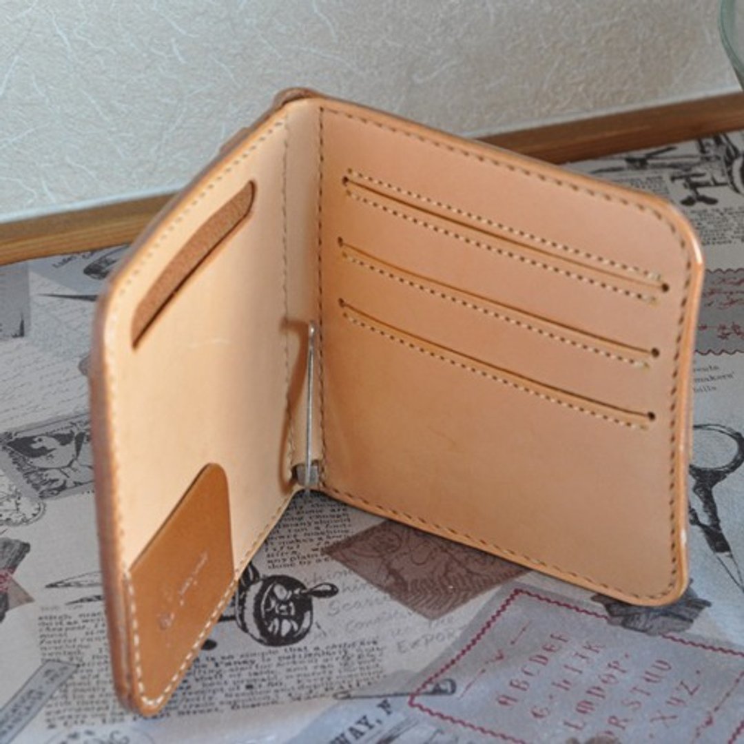 Money Clip Wallet B No.1 Buttero - 皮夹/钱包 - 真皮 多色