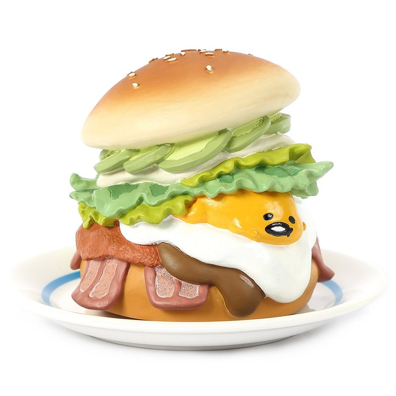 蛋黄哥-元气汉堡 音乐铃摆饰 梳乎蛋 懒懒蛋 情人节 生日礼物 - 摆饰 - 瓷 