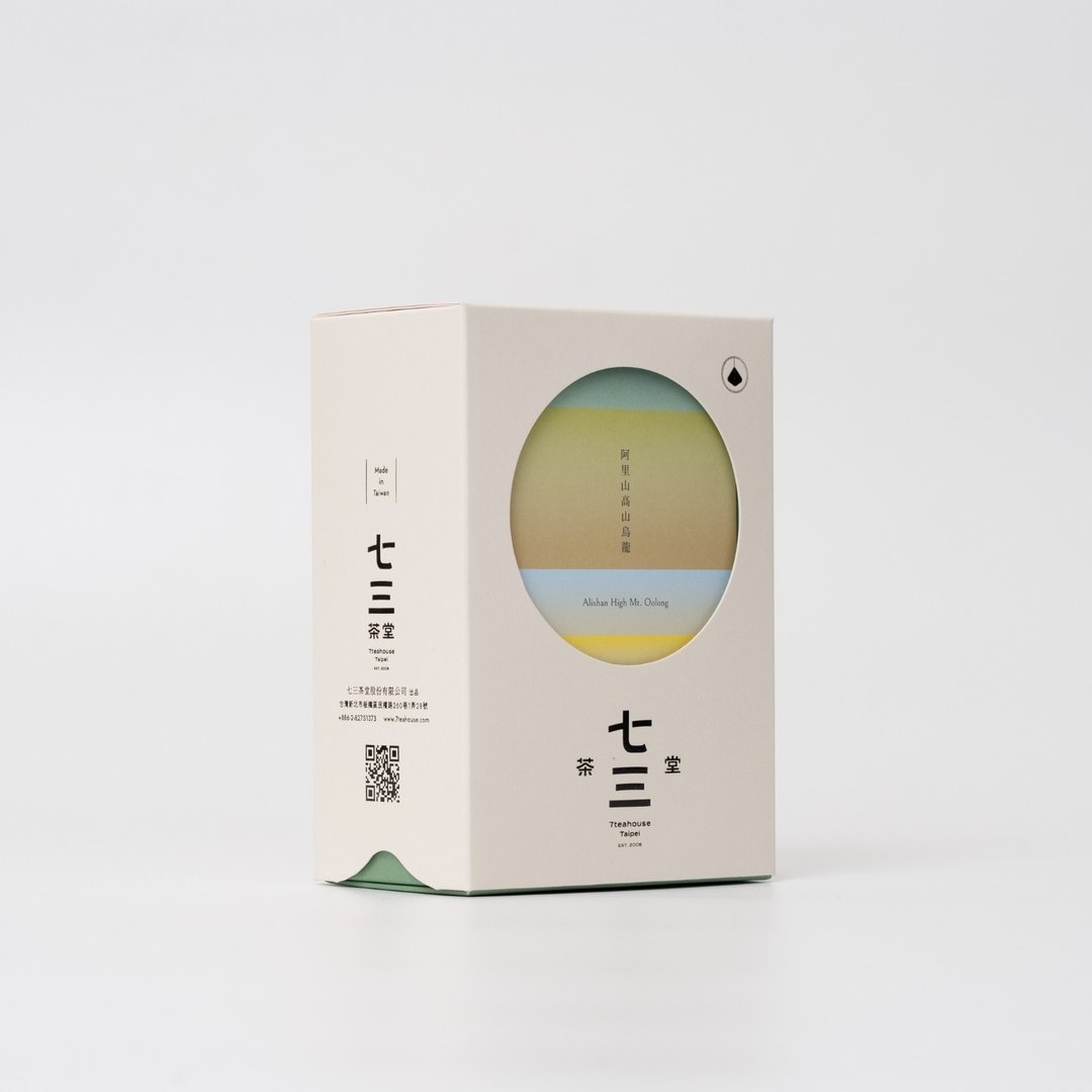 七三茶堂 立体茶包丨阿里山高山乌龙 8单入–精装盒 - 茶 - 纸 白色
