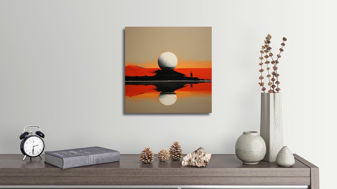 礼物画 墙饰 山水画 天空画 海洋艺术 墙饰 原创手绘 - 海报/装饰画/版画 - 棉 多色