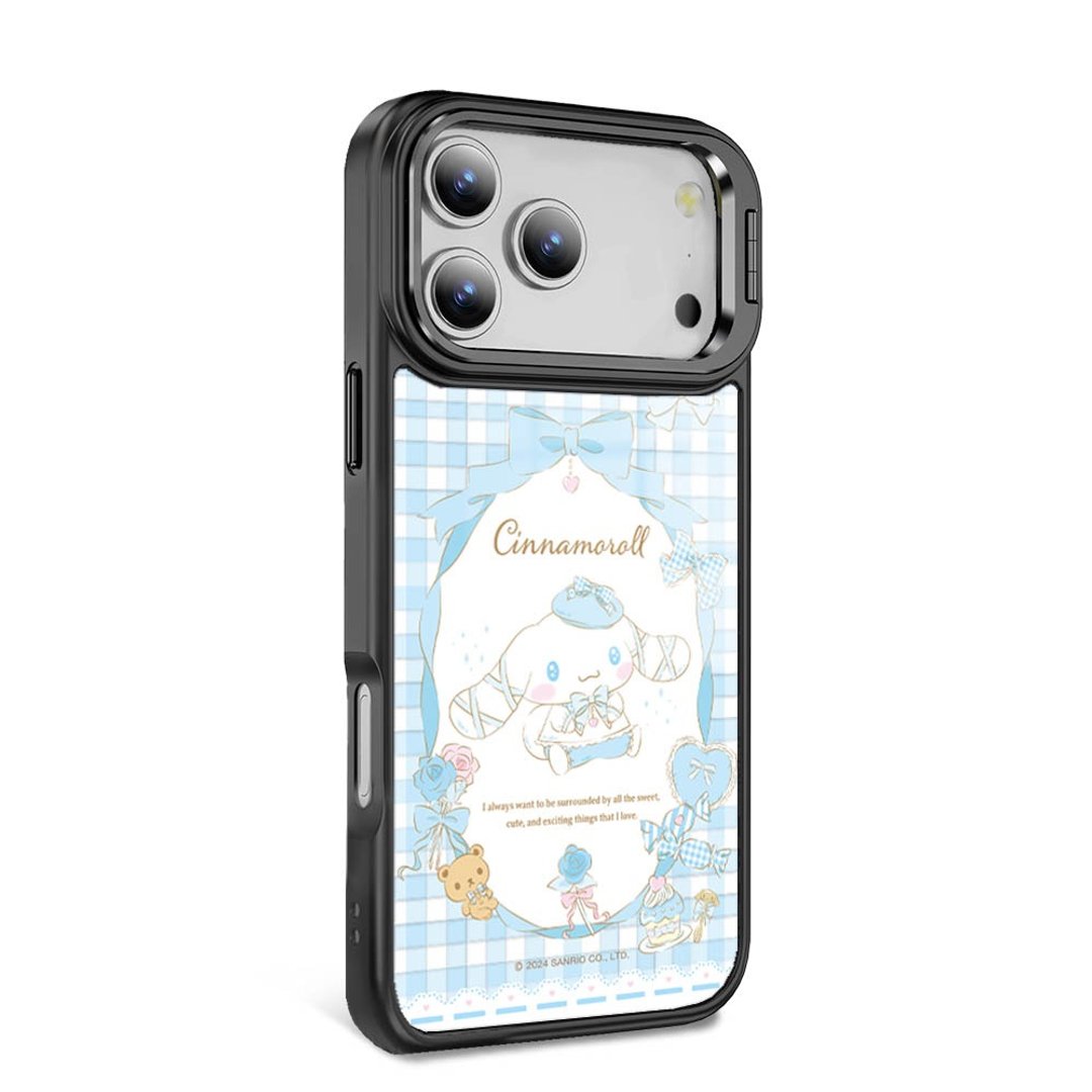 三丽鸥 iPhone 全系列 防摔合金框隐形立架手机壳 - 萝莉塔大耳狗 - 手机壳/手机套 - 其他材质 多色