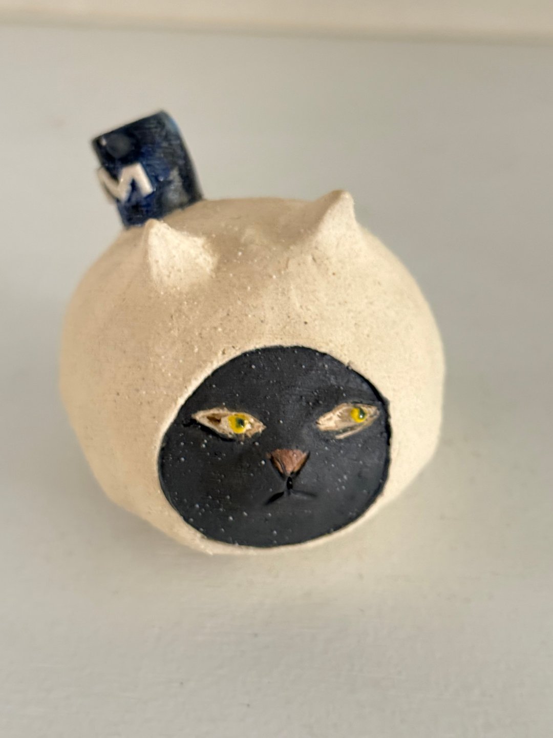 厌世猫系列 只能意会的招财猫 - 玩偶/公仔 - 陶 