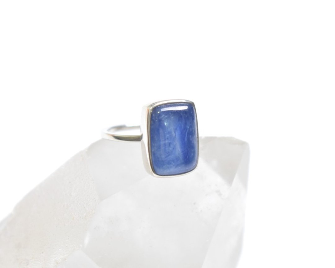Kyanite Silver ring - 戒指 - 纯银 蓝色