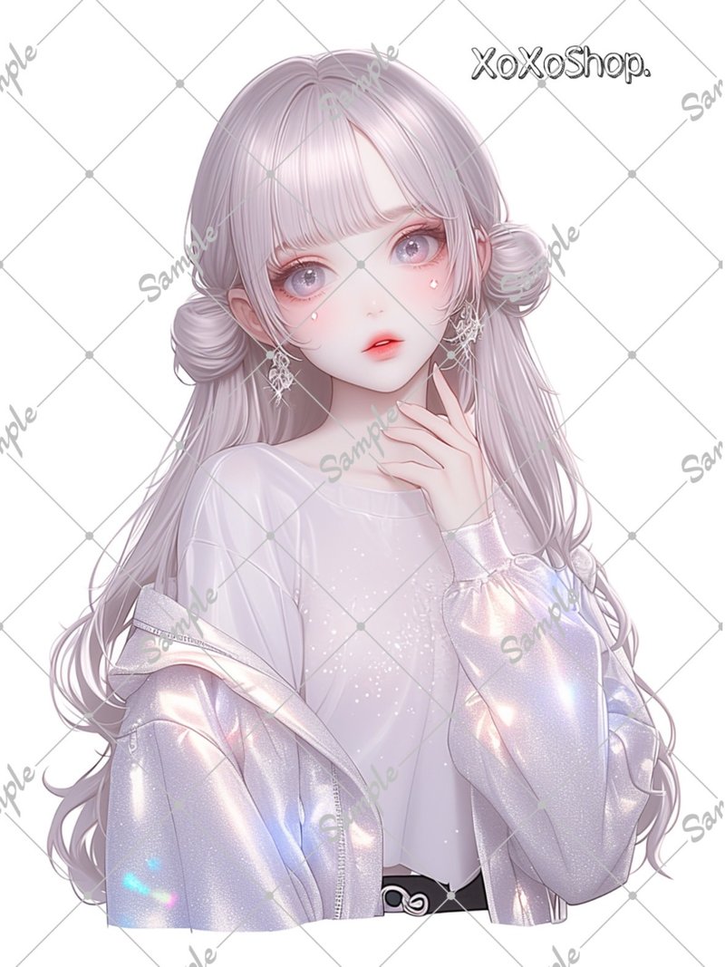 原创人物贴纸 - 贴纸 - 纸 