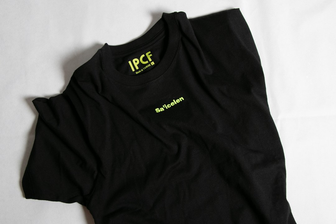 Sa'icelen / Mihumisang 美的山。海 T-shirt - 男装上衣/T 恤 - 棉．麻 黑色