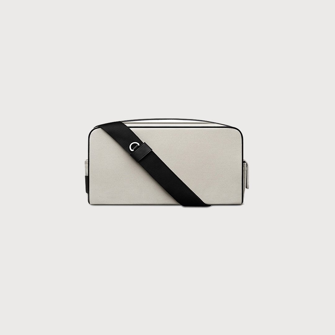 【ITO】CHANTERELLE DUFFLE BAG 2 健身斜背包 岩白 CHALK WHITE - 侧背包/斜挎包 - 其他材质 