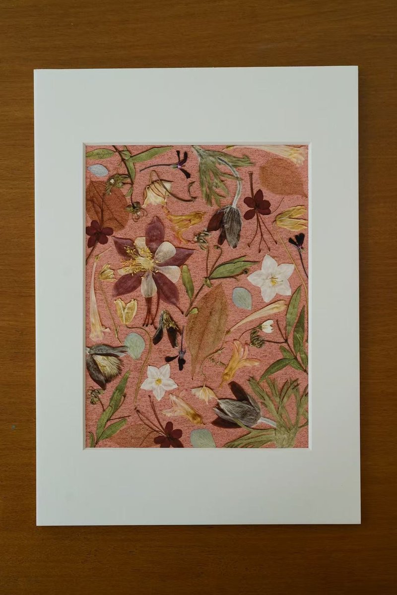 ŽIRAFA敦煌配色系列红色押花作品艺术微喷画家居装饰画芯 - 海报/装饰画/版画 - 纸 红色