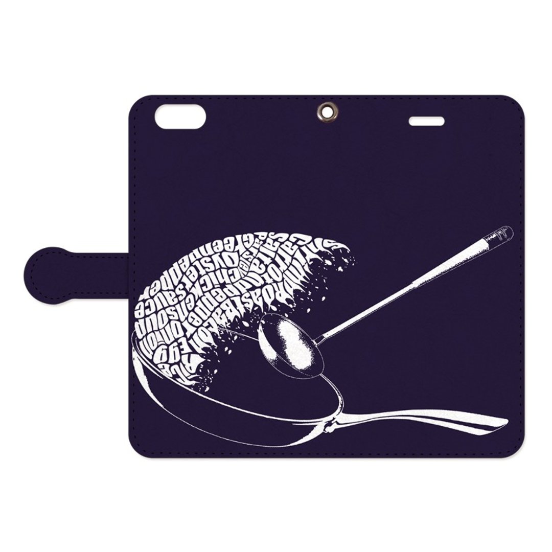 Notebook type iPhone case - 手机壳/手机套 - 真皮 紫色
