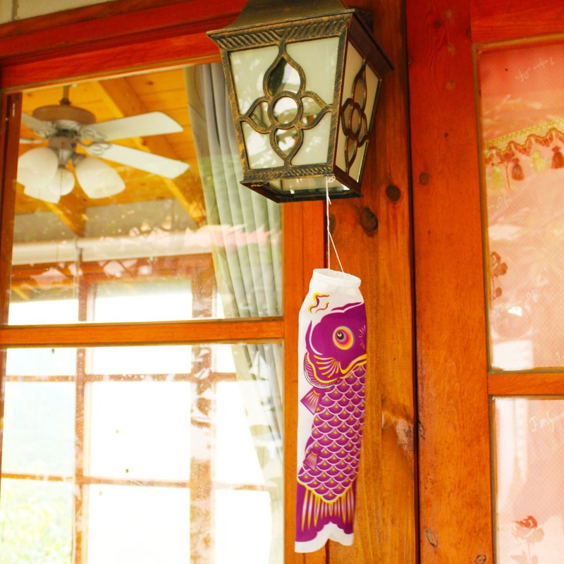 日式鲤鱼旗30CM (紫) - 摆饰 - 聚酯纤维 紫色