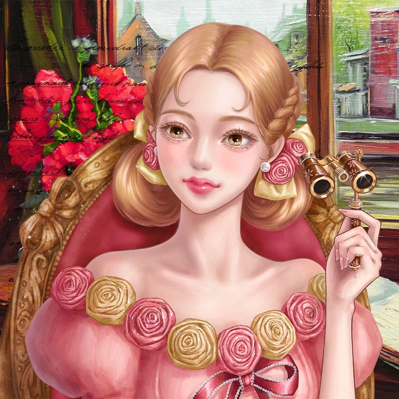 歌剧之夜 (5色) - 贴纸 - 纸 