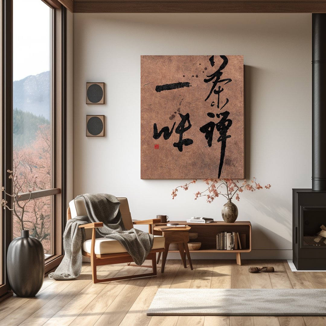 书法-无框画 | 乔迁礼物 | 开店 | 民宿布置 | 搬新家 | 装饰画 - 海报/装饰画/版画 - 其他材质 黑色