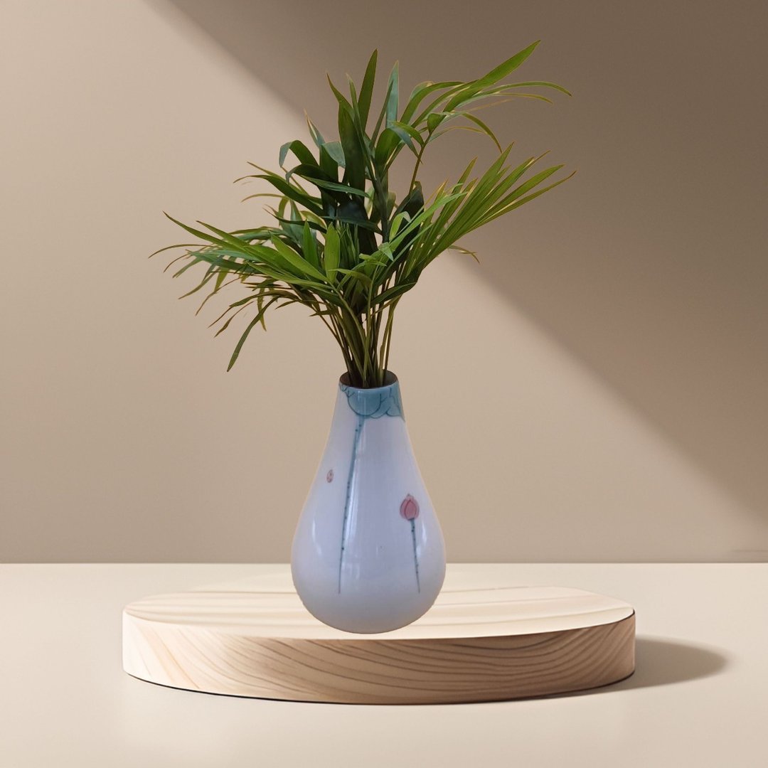 室内水生植物 袖珍椰子 鸡翅木高低架 Q版神佛摆件 - 植栽/盆栽 - 其他材质 