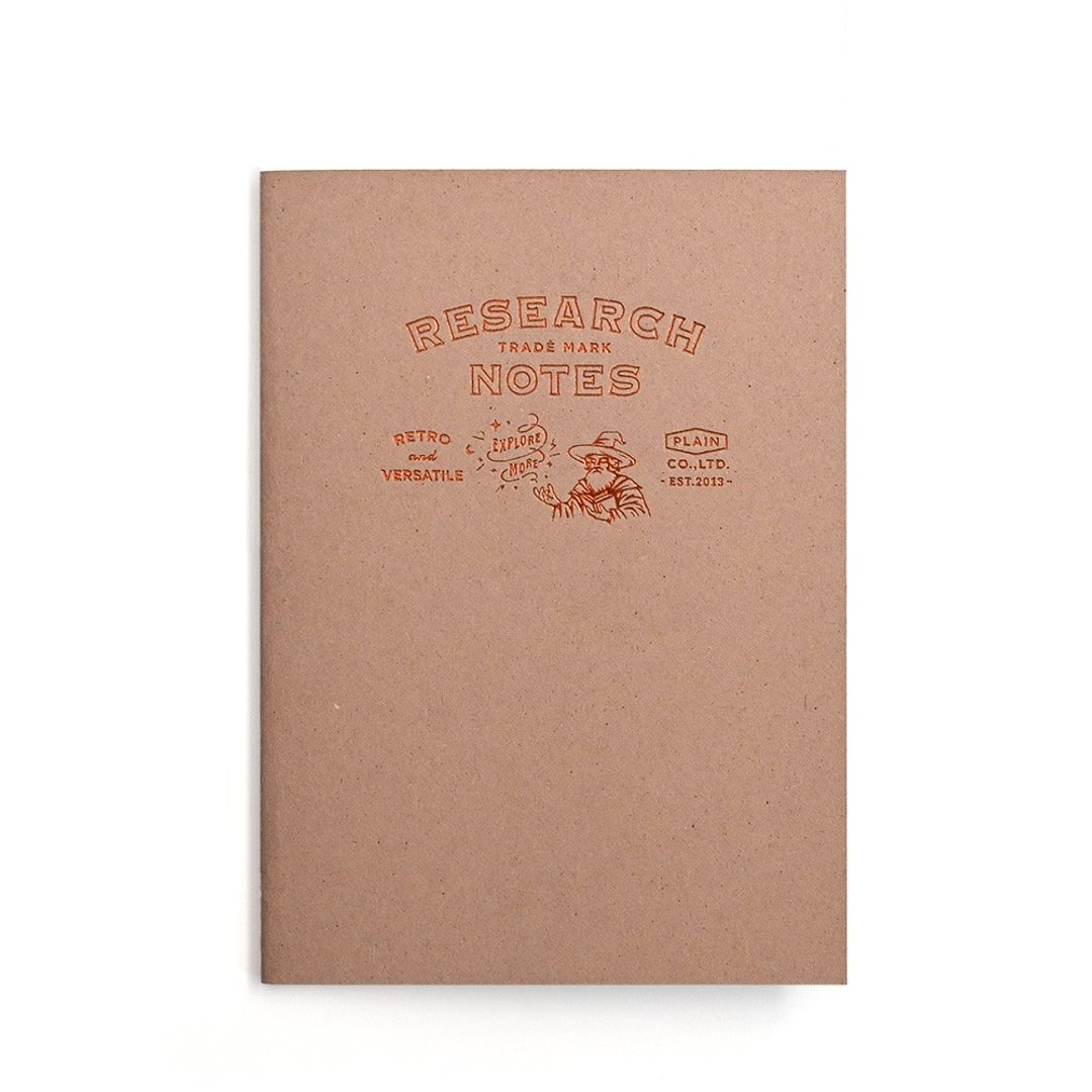 RESEARCH NOTES 魔法师 小本 - 仿羊皮纸 空白内页 - 笔记本/手帐 - 纸 绿色
