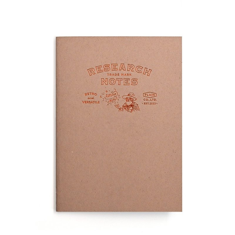 RESEARCH NOTES 魔法师 小本 - 仿羊皮纸 空白内页 - 笔记本/手帐 - 纸 绿色