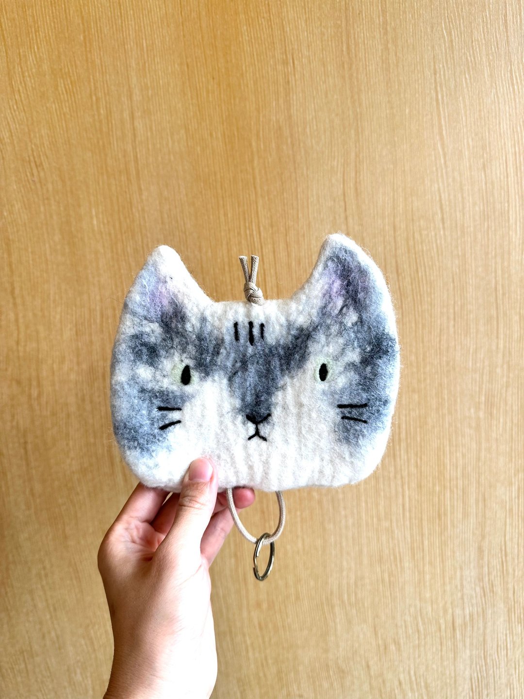 勿下单 定制化猫猫钥匙包 - 钥匙链/钥匙包 - 羊毛 
